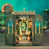 Miniature house - diy - herbier des ténèbres - 97pc + eclairage led