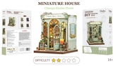 Miniature house - diy -fleuriste champs-elysées -199pc + eclairage led