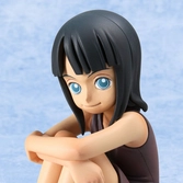 One piece statuette pvc portrait of pirates cb-ex nico robin dereshi! ver. (super limited reprint) 8 cm