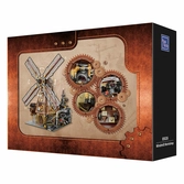 Pantasy original jeu de construction steampunk windmill workshop