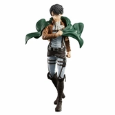 L'attaque des titans - levi - figurine grandista 27cm