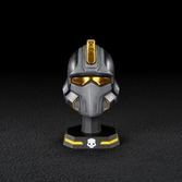 Helldivers 2 réplique 1/4 hero of the federation helmet 11 cm