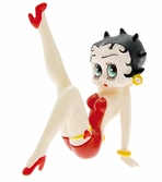 BETTY BOOP - Figurine Assise Jambe en l'Air - 6cm