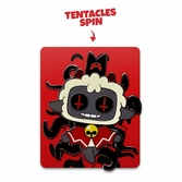 Cult of the lamb pin lamb spinning 5 cm