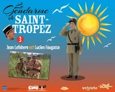 Le gendarme de saint-tropez - lucien fougasse - figurine 10cm