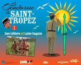 Le gendarme de saint-tropez - lucien fougasse - figurine 10cm