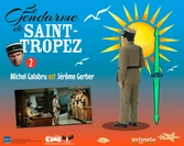 Le gendarme de saint-tropez - jérôme gerber - figurine 10cm