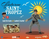 Le gendarme de saint-tropez - ludovic cruchot - figurine 10cm