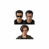 Terminator 2 figurine mafex t-800 (t2 ver.) & john connor 16 cm