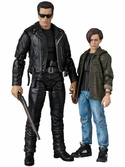 Terminator 2 figurine mafex t-800 (t2 ver.) & john connor 16 cm