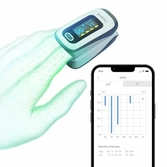 Oxymètre connecté Qardio SpO2 - Bluetooth iOS