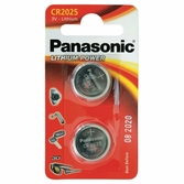 Panasonic - piles lithium coin - cr2025 x 2