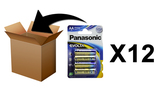 PANASONIC - Piles Alcaline Evolta AA-LR06 X 4 - Boite de 12 Pack