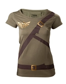 ZELDA - T-Shirt Women Link's shirt with printed straps (S)