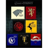 GAME OF THRONES - Magnets Set - House Sigil