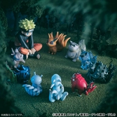 Naruto shippuden gaiden g.e.m. series statuette pvc naruto uzumaki & biju set 7 cm