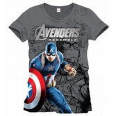 AVENGERS - T-Shirt Captain America Assemble (XL)
