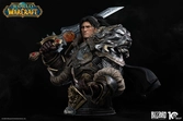 World of warcraft buste 1/3 varian wrynn 46 cm