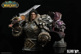 World of warcraft buste 1/3 varian wrynn 46 cm