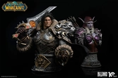 World of warcraft buste 1/3 varian wrynn 46 cm