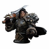 World of warcraft buste 1/3 varian wrynn 46 cm