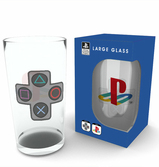 Playstation - large glasses 500ml - buttons