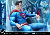 Dc comics statuette 1/4 throne legacy collection superman fortress of solitude on throne (design by gabriele dell'otto) ultimate