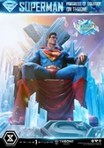 Dc comics statuette 1/4 throne legacy collection superman fortress of solitude on throne (design by gabriele dell'otto) ultimate
