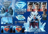 Dc comics statuette 1/4 throne legacy collection superman fortress of solitude on throne (design by gabriele dell'otto) ultimate