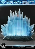 Dc comics statuette 1/4 throne legacy collection superman fortress of solitude on throne (design by gabriele dell'otto) ultimate