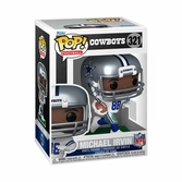 Nfl: legends pop! sports vinyl figurine legends- michael irvin(cowboys) 9 cm