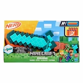 Minecraft nerf épée en diamant lance-fléchettes