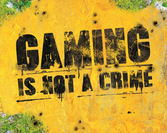 GAMERS ONLY - Mini Poster 40X50 - Gaming is Not a Crime
