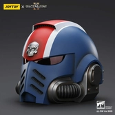 Warhammer 40,000: space marine 2 replique ultramarines lieutenant titus casque 30 cm