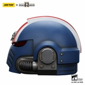Warhammer 40,000: space marine 2 replique ultramarines lieutenant titus casque 30 cm