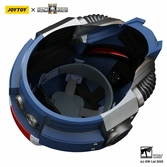 Warhammer 40,000: space marine 2 replique ultramarines lieutenant titus casque 30 cm