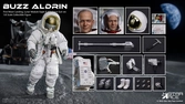 Nasa apollo 11 figurine 1/6 buzz aldrin 30 cm
