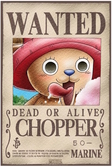 ONE PIECE - Poster 68X98 - Wanted Chopper