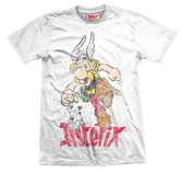 Asterix & obelix - t-shirt - running boy vintage - white (l)
