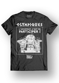 Asterix & obelix - t-shirt - olympiques - black (xl)