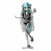 Monster high poupée reel drama lagoona blue en noir et blanc