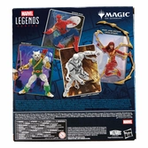 Marvel legends magic: the gathering figurine agent anti-venom (avec carte premium exclusive) 15 cm