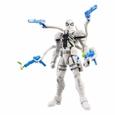 Marvel legends magic: the gathering figurine agent anti-venom (avec carte premium exclusive) 15 cm