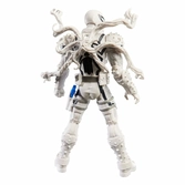 Marvel legends magic: the gathering figurine agent anti-venom (avec carte premium exclusive) 15 cm