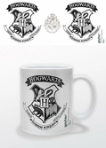 Harry potter - mug - 300 ml - hogwarts quest black and white