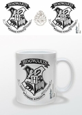 Harry potter - mug - 300 ml - hogwarts quest black and white