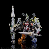 Power rangers figurine go! kara kuri combine dragonzord 21 cm