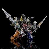 Power rangers figurine go! kara kuri combine dragonzord 21 cm