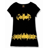 BATMAN - T-Shirt Batgirl Costume - GIRLS (M)