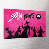 Kpop demon hunters posters saja boys idol 91 x 61 cm (4)